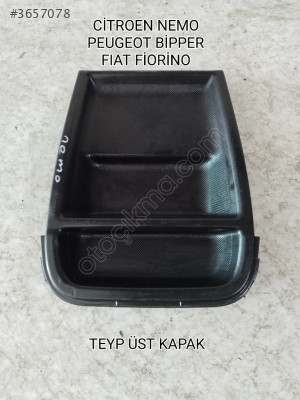 FİAT FİORİNO CİTRÖEN NEMO PEUGEOT BİPPER TEYP ÜST KAPAK CEPLİK