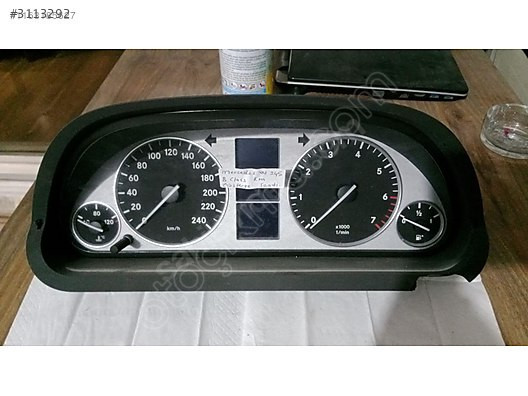 Mercedes W245 kasa A1695401548 orijinal gösterge paneli