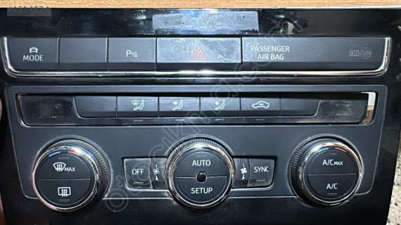 2013-2017 SEAT LEON KLİMA KONTROL PANELİ 5F0 907 044 AK ORJ ÇIKMA