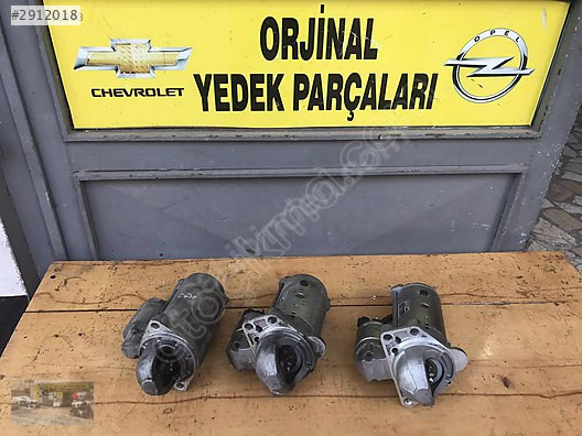 Chevrolet captiva marş motoru ORJİNAL OTO OPEL