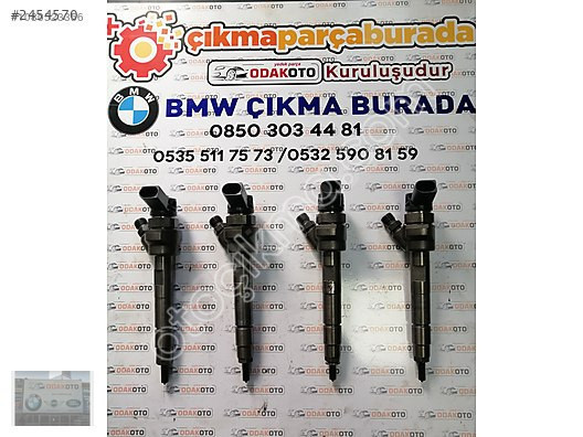 BMW X3 2.0d N47 Modeli İçin 184lük Çıkma Enjektör - Te