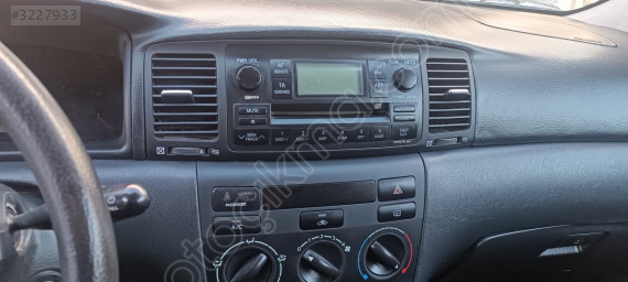 Corolla kalorifer paneli  2003 2007 arsinda