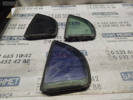 ÇIKMA HONDA CİVİC FD6 SOL ARKA KELEBEK CAMI