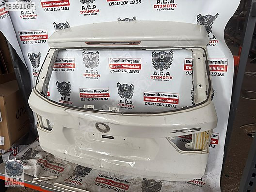 BMW X3 ARKA BAĞAJ KAPAĞI TERTEMİZ ÇIKMA ORJİNAL