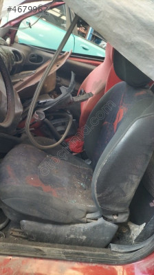 Peugeot 206 tek kapı yatar koltuk