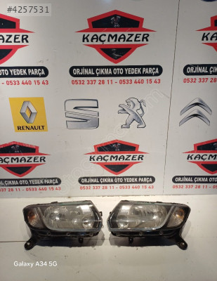 DACIA SANDERO 2012 SAG SOL FAR ORJİNAL ÇIKMA