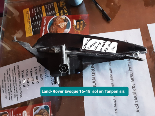 Land-Rover Evoque 16-18  sol on Tanpon sis