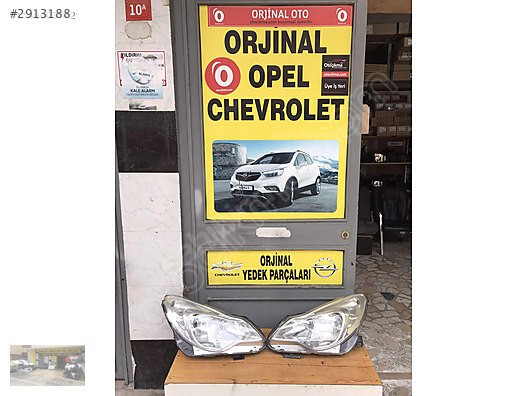 Opel corsa d sağ sol takım farlar ORJİNAL OTO OPEL