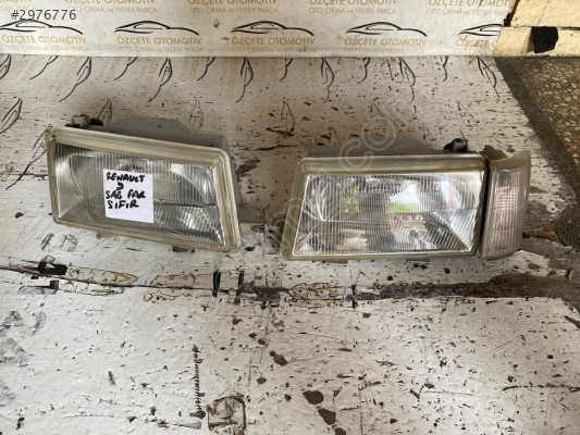 RENAULT 9 SOL FAR ORJİNAL ÇIKMA TEMİZ ÜRÜN 85-95 MODEL