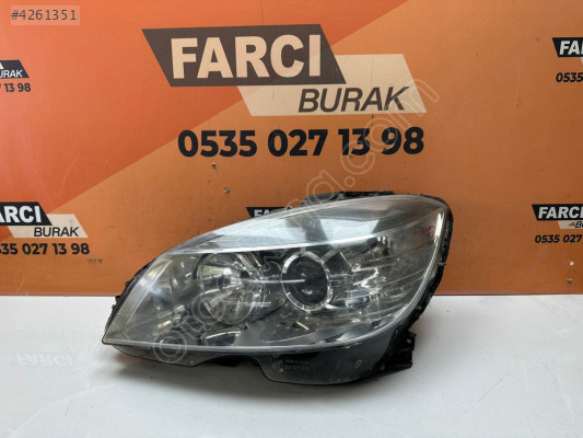 MERCEDES C SERİSİ W204 HALOJEN SOL FAR ORJİNAL
