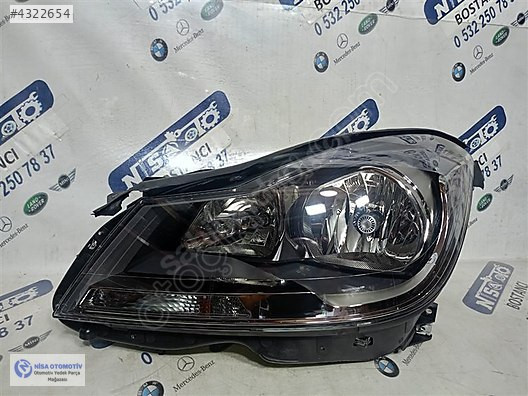 MERCEDES C SERİSİ W204 MAKYAJLI XENONSUZ SOL FAR A2048209559