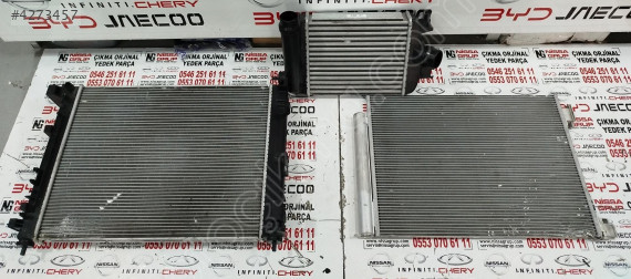 NİSSAN JUKE F16-MİCRA K14 RADYATÖR GRUBU ÇIKMA SIFIR YEDEK PARÇA