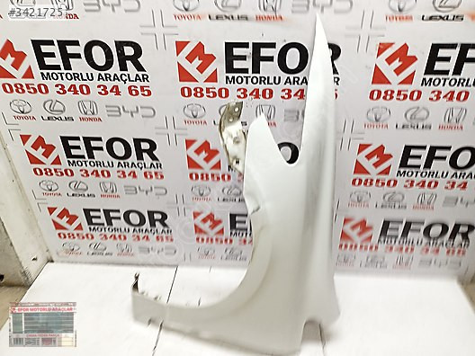 HONDA CİVİC FD6 ORJİNAL ÇIKMA SOL ÖN ÇAMURLUK 06-12