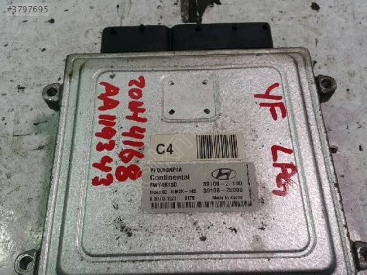 Hyundai Yf Sonata 2010 Motor Beyni / 92404 / 3L001