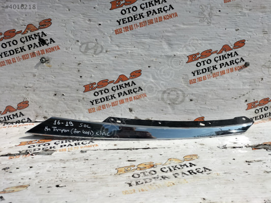 HONDA CİVİC ÖN TAMPON FAR KAŞI SOL ÇIKMA ORİJİNAL 2016-2019