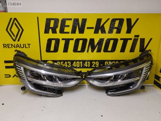 RENAULT MEGANE 4 SAĞ SOL İKON FAR FULL LED ORJ ÇIKMA RENKAY OTO