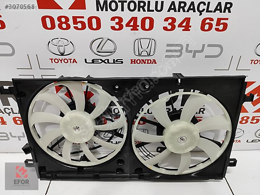TOYOTA CHR SIFIR FAN RADYATÖR 1.8 19-23