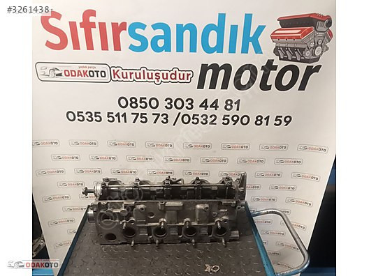 46431957 Fiat Stilo 1.9 JTD Çıkma Silindir Kapağı Orjinal Temiz