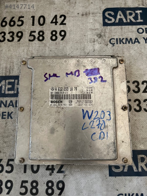 ÇIKMA MERCEDES W203 C270 A 612 153 10 79 A6121531079 MOTOR BEYNİ