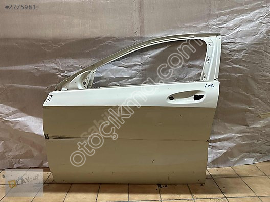 MERCEDES W176 SOL ÖN KAPI ÇIKMA ORJİNAL BEYAZ