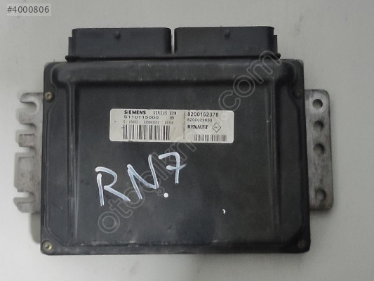 RENAULT CLİO MOTOR BEYNİ SIRIUS 32N S110115000B 8200162378
