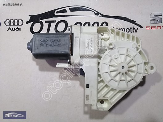 8K0959801A AUDİ A4-A5-A6-SUPERB CAM MOTORU SOL ÖN