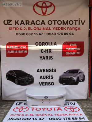 2019-2025 TOYOTA COROLLA ÇIKMA ORJINAL BAGAJ KAPAĞI