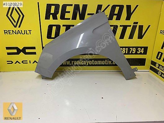 RENAULT CLİO 5 SOL ÖN ÇAMURLUK NARDO GRİ ÇIKMA ORJ RENKAY OTO