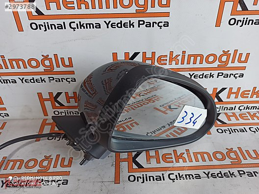 OPEL CORSA E/D ORJİNAL KAPI AYNASI SAĞ ELEKTRİKLİ HATASIZ 46 84