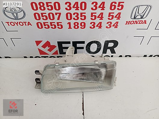 TOYOTA COROLLA LİFTBACK SIFIR SOL FAR 88-92 OEM NO: 81160-1A830