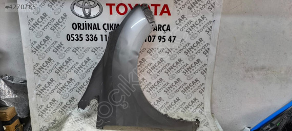 SİNCAR OTODAN TOYOTA VERSO 2013 2018 SAĞ ÖN ÇAMURLUK ÇIKMA ORJİ
