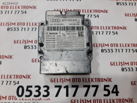 8P0959655J 0285010148 AUDI A3 AIRBAG BEYNİ