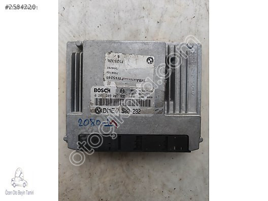 BMW E46 Motor Beyni DME7508292 - 0261209007 - DME 7 508 292