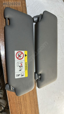 2017-2020 AUDİ A3 HEASBEK GÜNEŞLİKLER GÖLGELİK ORJ ÇIKMA