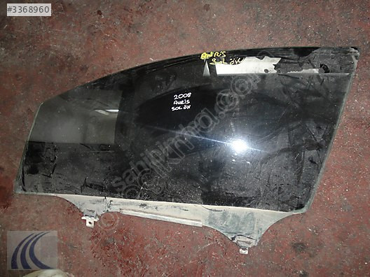 TOYOTA AURIS 2008 ÇIKMA SOL ÖN CAM