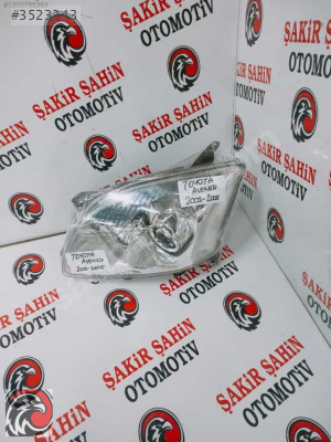 TOYOTA AVENSİS 2003-2007 MODEL FAR ÇIKMA YEDEK PARÇA