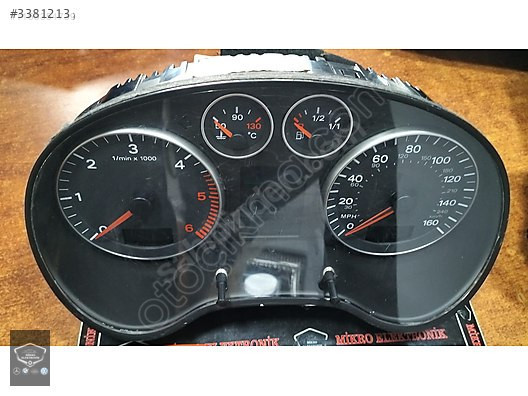 8P0920981K Audi A3 S3 GÖSTERGE PANELİ