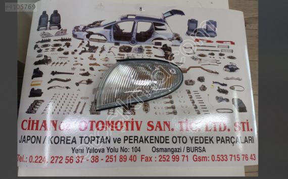 HYUNDAI ACCENT SİNYAL SAĞ SOL 1998-2000 ADET FİYATI