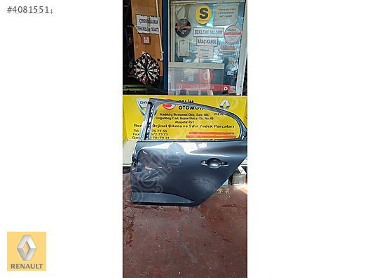 RENAULT MEGANE 4 ÇIKMA ORJİNAL SOL ARKA KAPI VE DİGER PARÇALARI