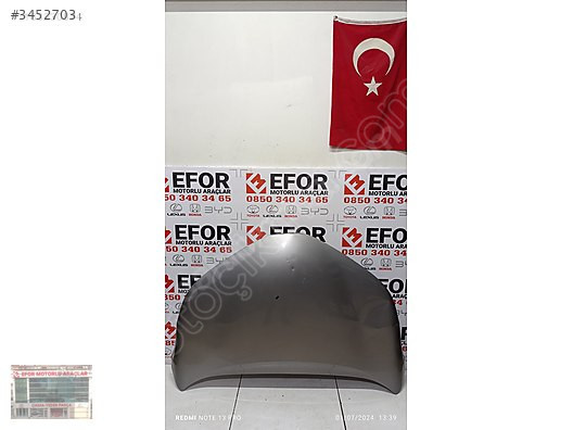 TOYOTA CHR MOTOR KAPUTU ÇIKMA ORJİNAL YEDEK PARÇA 16-23 MODEL