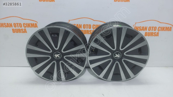 Peugeot citroen orijinal sıfır 15 jant hatasız ve jant kapağı