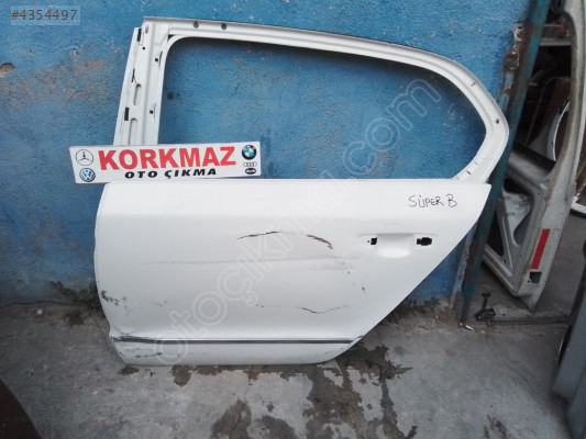 SKODA SUPERB SOL ARKA KAPI 2008-2013