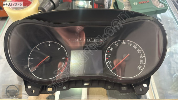 OPEL CORSA E DİZEL MANUEL GÖSTERGE SAATİ BURSA MG