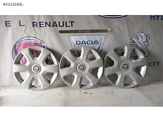 Dacia jant kapağı orijinal tane fiyatı 250 TL