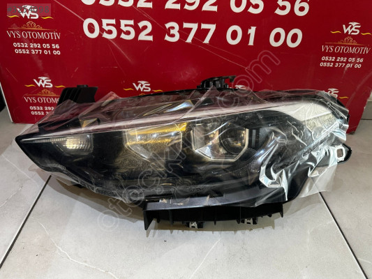 Fiat Egea Beyaz Kaş Ledli Mercekli Sol Far 5221445900 Sıfır Opar