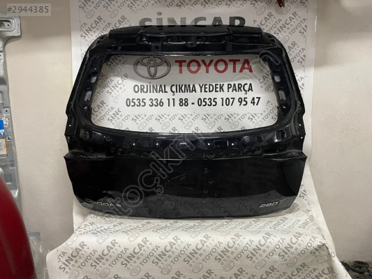 SİNCAR OTO'DAN CHERY OMODA 5 ARKA BAGAJ KAPAĞI ÇIKMA ORJİNAL