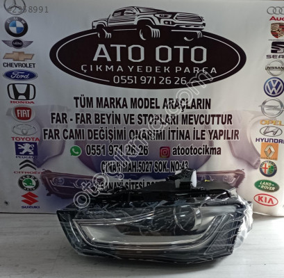 AUDİ A3 2013 -2016 ORJİNAL ÇIKMA SOL FAR