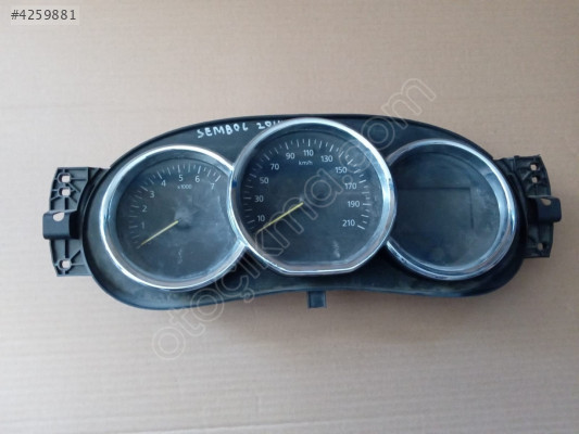 renault symbol 2014 1.2 gösterge/km saati (son fiyat)