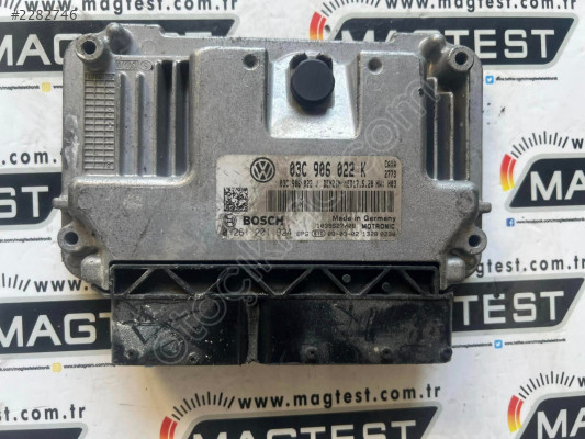Golf Jetta 1.4TSI Motor Beyni 03C906022K 0261201924 Med17.5