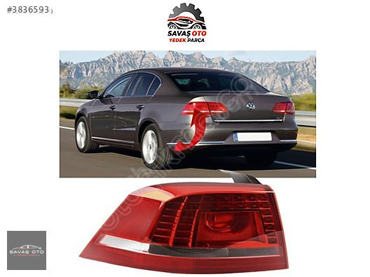 PASSAT ARKA STOP LAMBASI SAĞ SOL DIŞ LEDLİ 2011-2015 / ADET FYAT